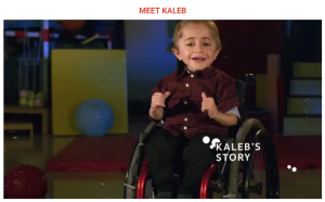 An image of Kaleb from Shriners
