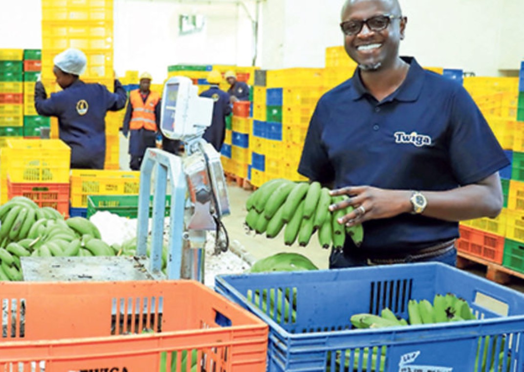 An image of Twiga Foods CEO Charles Njonjo