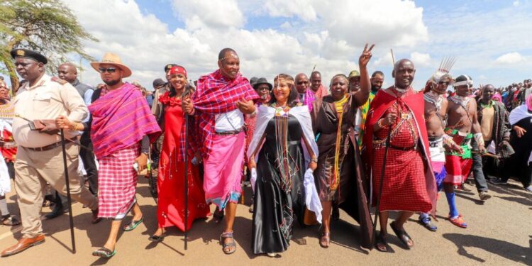 Tourism CS Rebecca Miano joins Samburu leaders at the Maralal Camel Derby, which draws 30,000 visitors and boosts cultural tourism in northern Kenya.