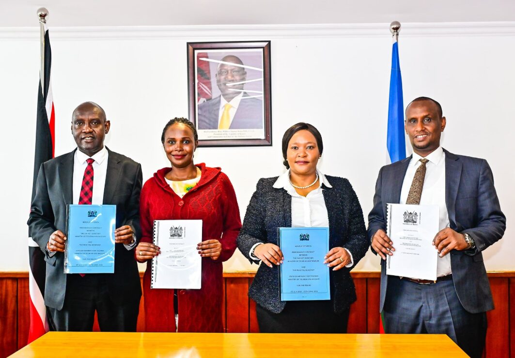 The State Departments of Tourism and Wildlife have signed the 2025–2026 performance contract, setting delivery targets and strengthening accountability within the Ministry of Tourism and Wildlife.