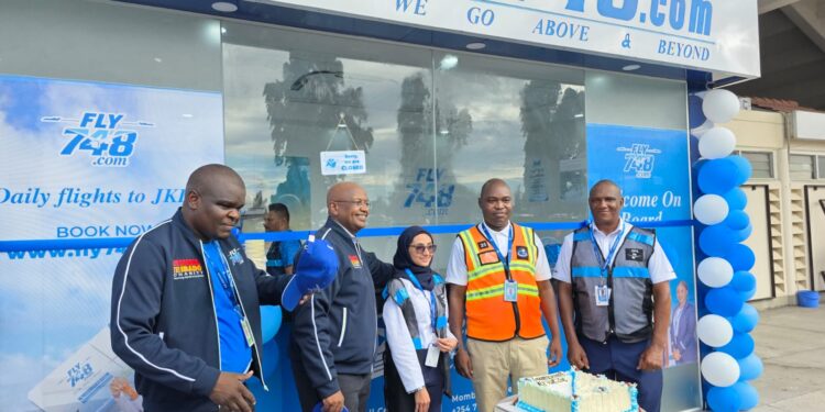 Fly 748.com Return Lifts Off as Maiden Flight Reconnects Kenya's Coast